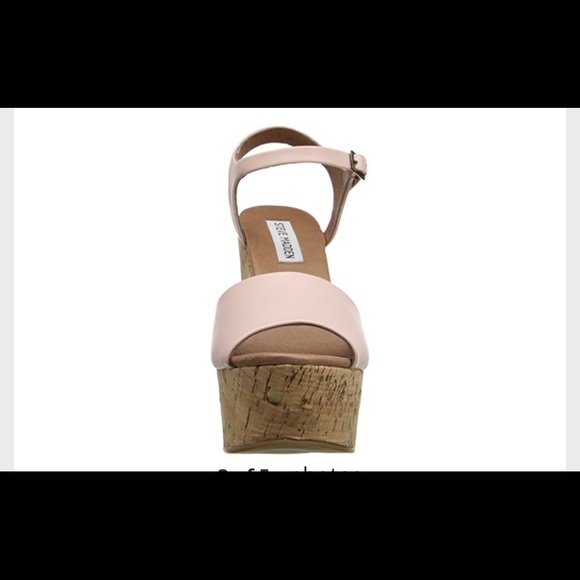 steve madden korky wedge sandal dusty sz 10 new - Picture 4 of 6
